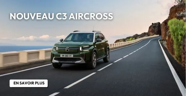 Découvrez le Nouveau C3 Aircross