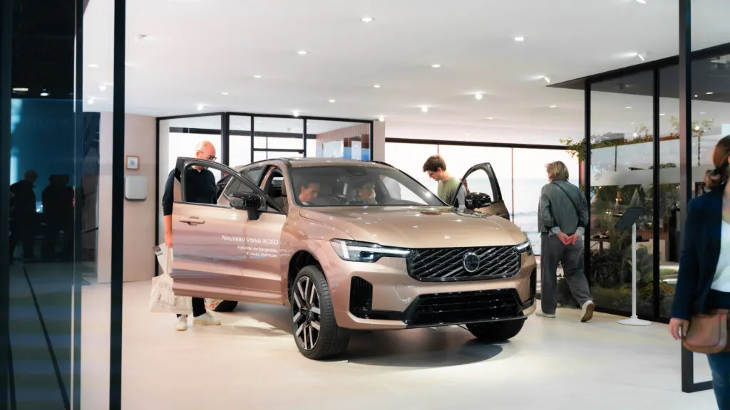 Volvo XC60 Long Range au Mondial de l'Auto
