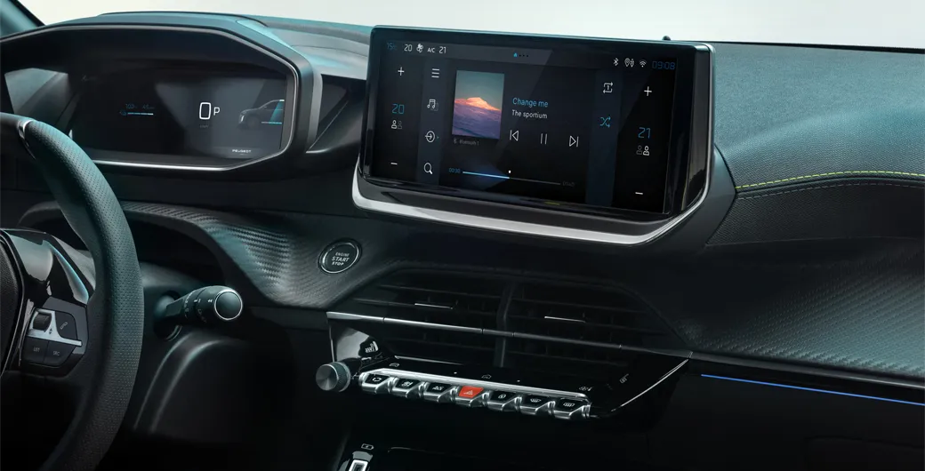 Nouvelle Peugeot 208 2023 technologies