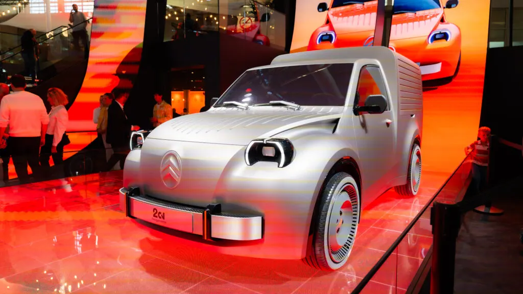 Design extérieur Citroën 2 CV Fourgonnette