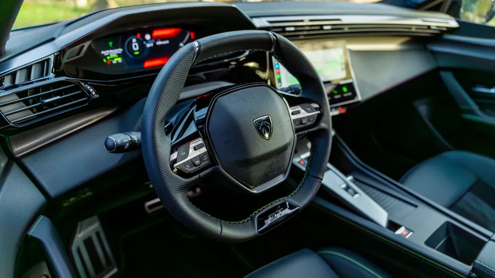 Volant cuir Peugeot 308