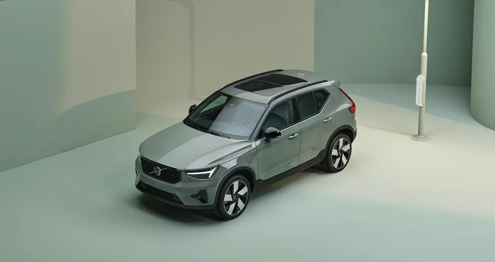 Volvo XC40 Recharge hybride design extérieur