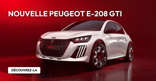 Nouvelle Peugeot E-208 GTI
