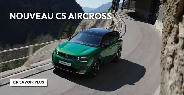 Découvrez le Nouveau C5 Aircross