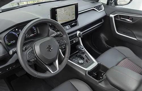 Design intérieur Suzuki Across Hybrid