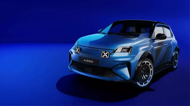 alpine a290 bleu