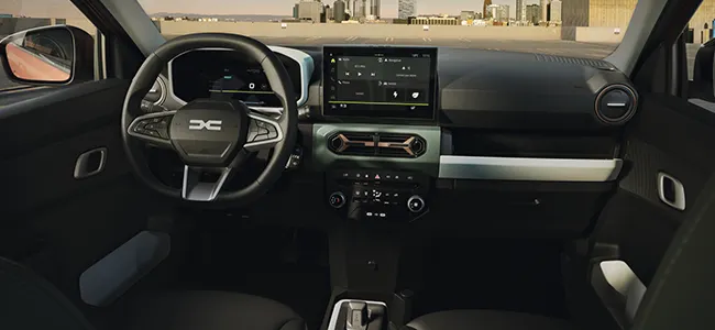 Design intérieur Dacia Spring
