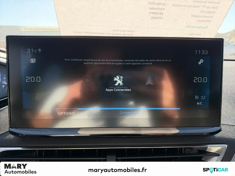 Véhicule occasion 1238515 - peugeot 3008 - Photo 12