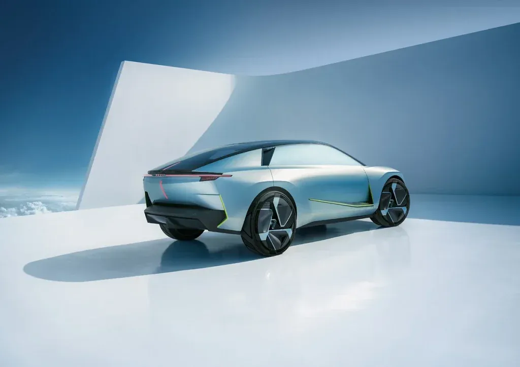 Vue du coffre Opel Expérimental