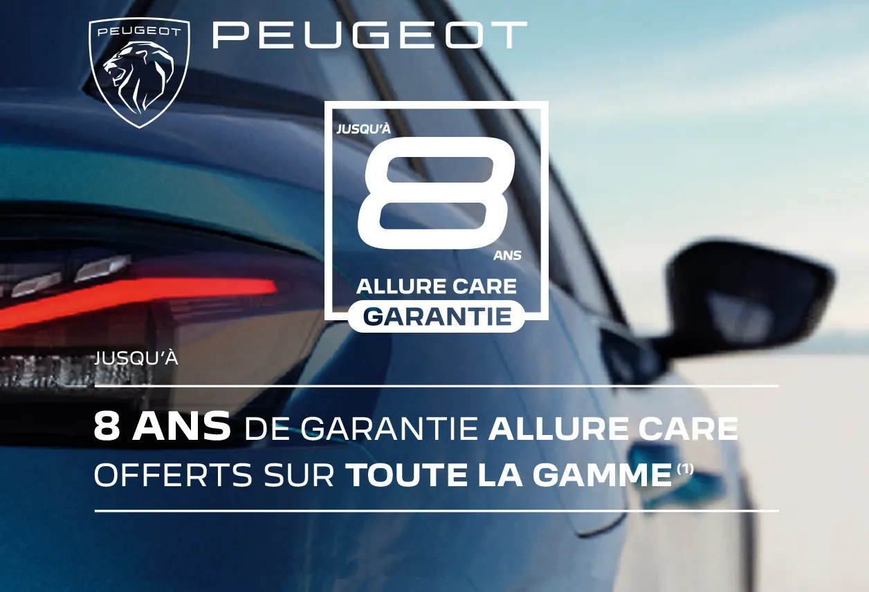Allure Care publicité de Peugeot