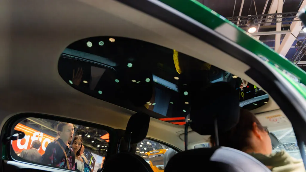 Toit de la nouvelle Twingo E-Tech