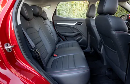 MG ZS design intérieur sièges