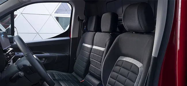 Design intérieur sellerie Berlingo Van
