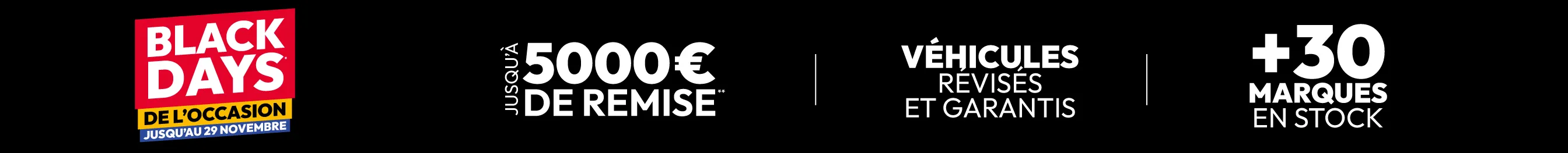 Black Days - Jusqu'à 5000€ de remise* image