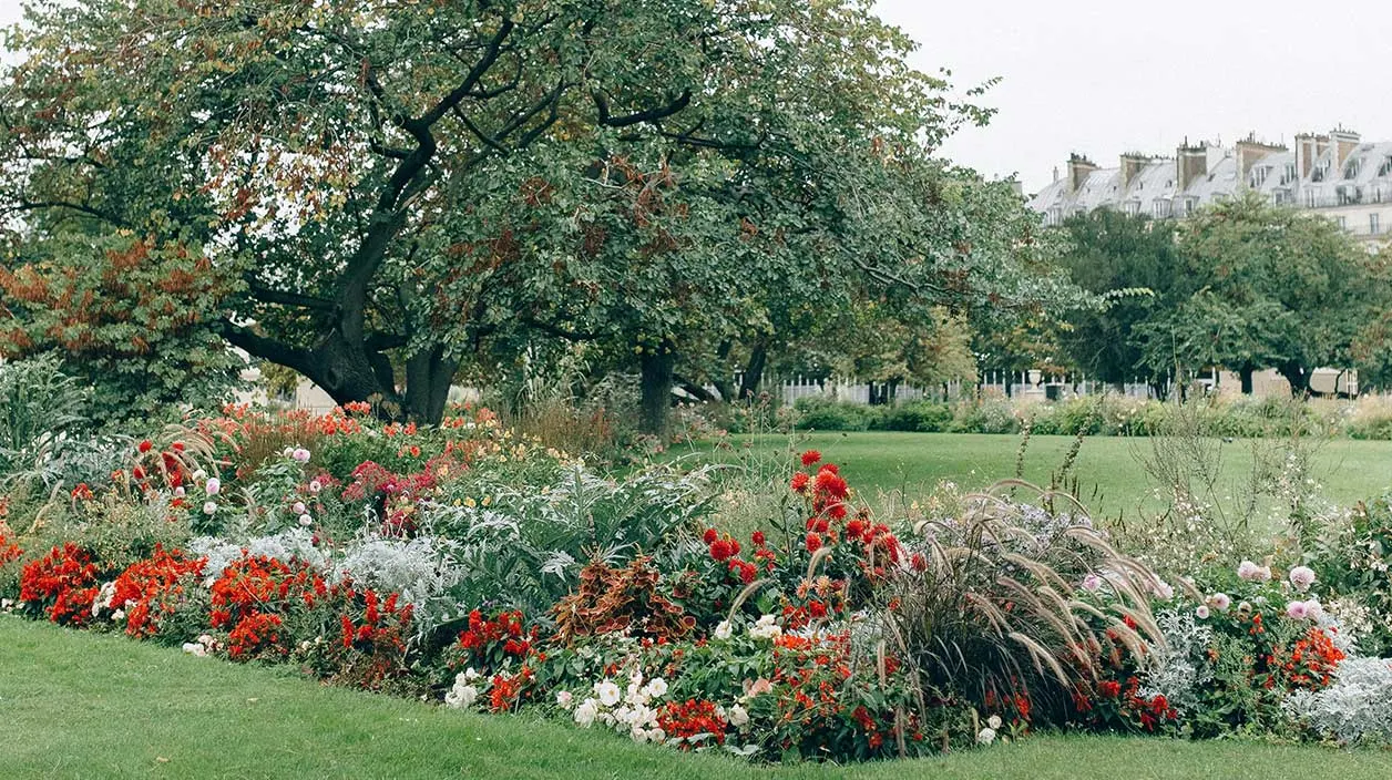 parc du luxembourg à Paris préservé de la pollution grâce à la vignette crit air