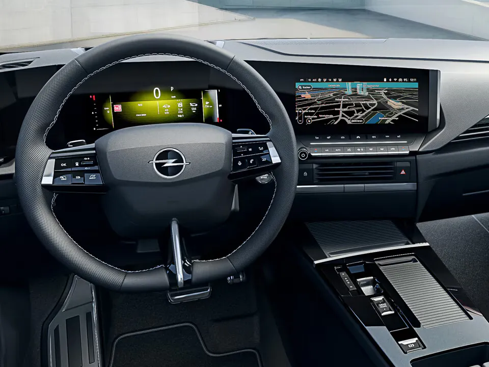 Double écran avec écran central 12,8’’ HD du MGS6 EV