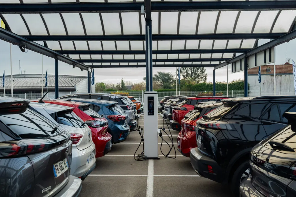 Stock de véhicules d'occasion électrique 