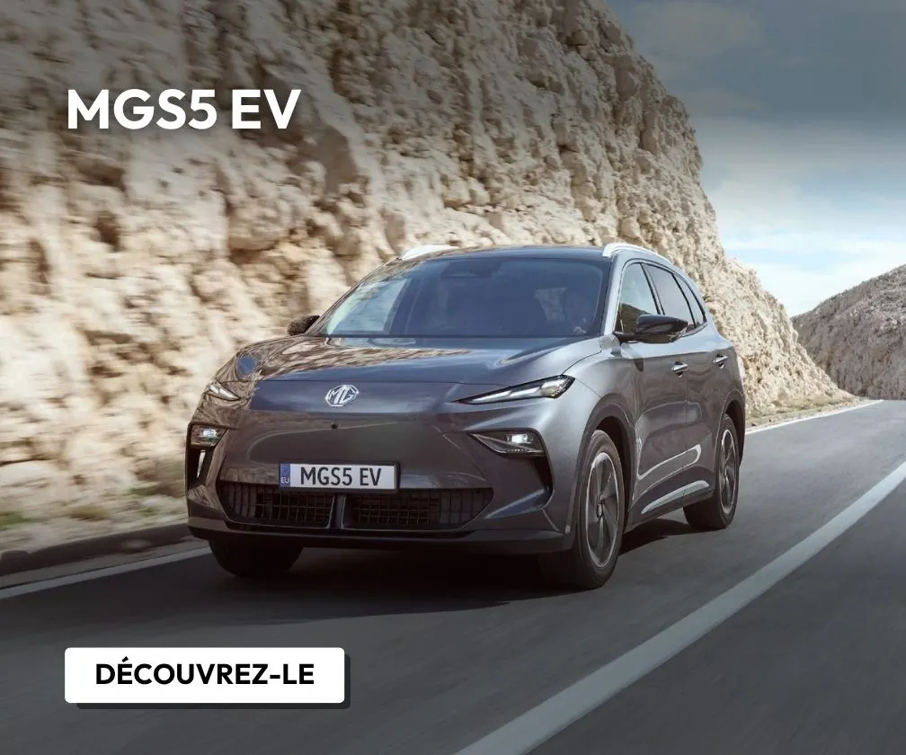 Nouveau MGS5 EV disponible en concession
