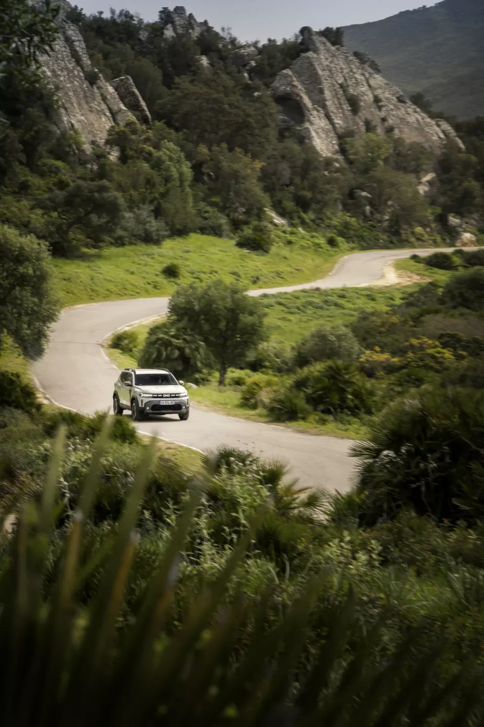Belle photo de Dacia Duster dans la nature