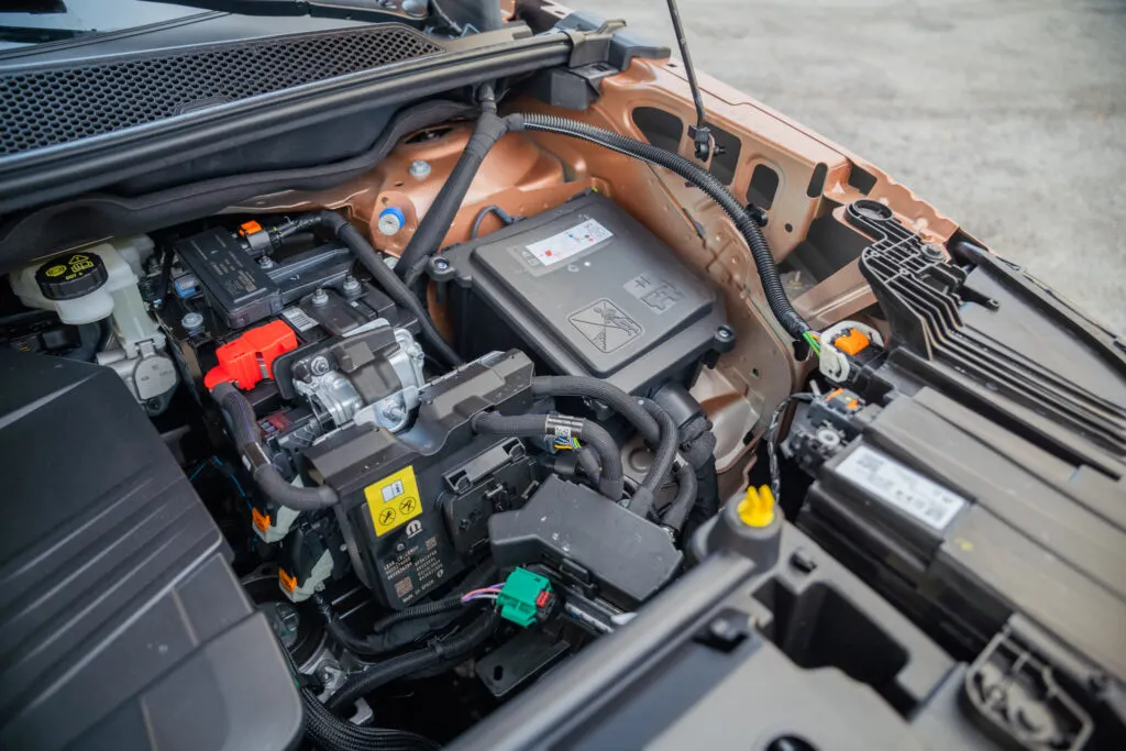 moteur électrique d'un SUV Opel Grandland