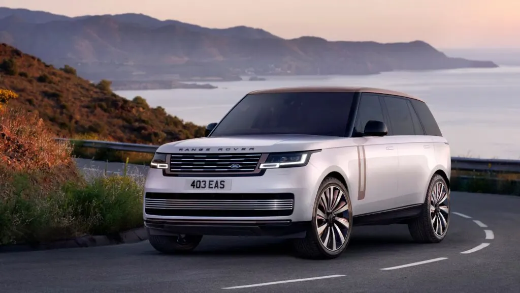 Range rover blanc
