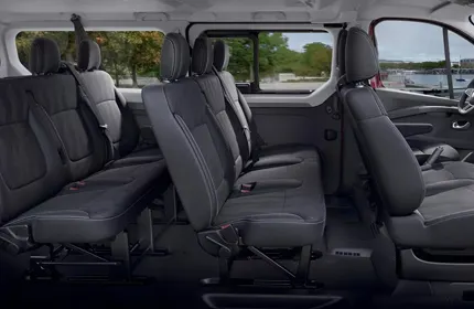 Renault Trafic Combi design intérieur sièges