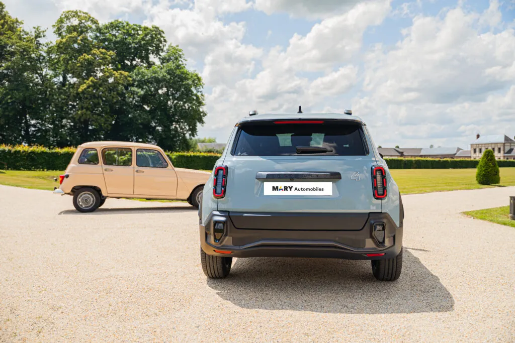 Renault 4 design exterieur