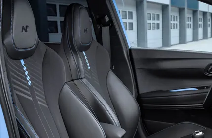 Hyundai i20 N design extérieur sièges