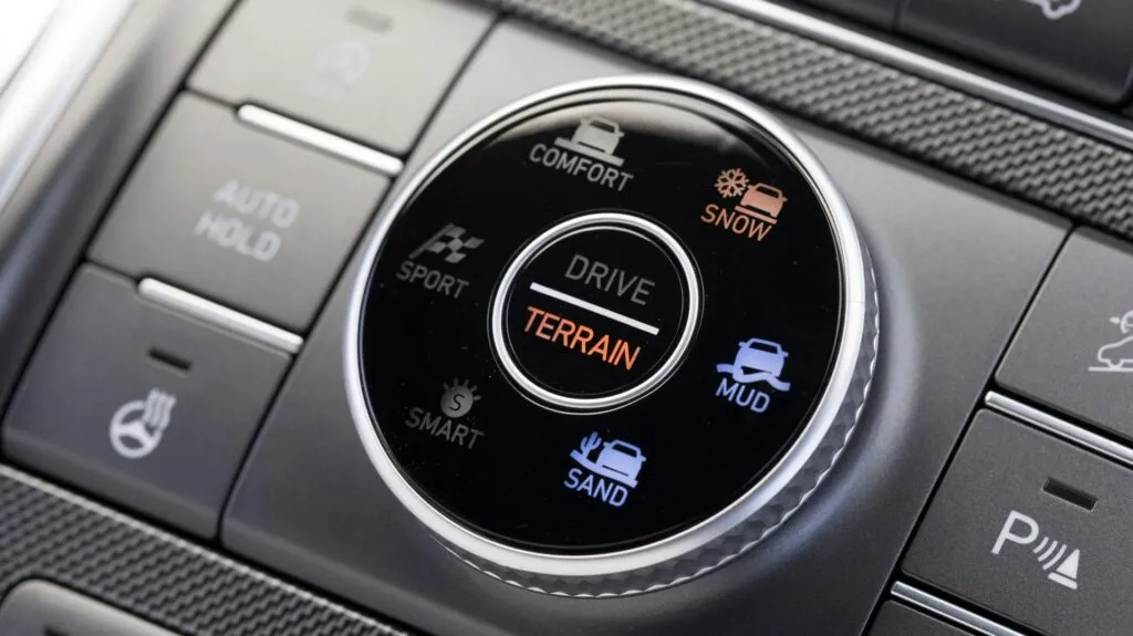 Hyundai Santa Fe mode terrain