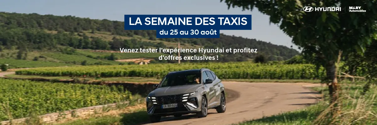 semaine taxis hyundai