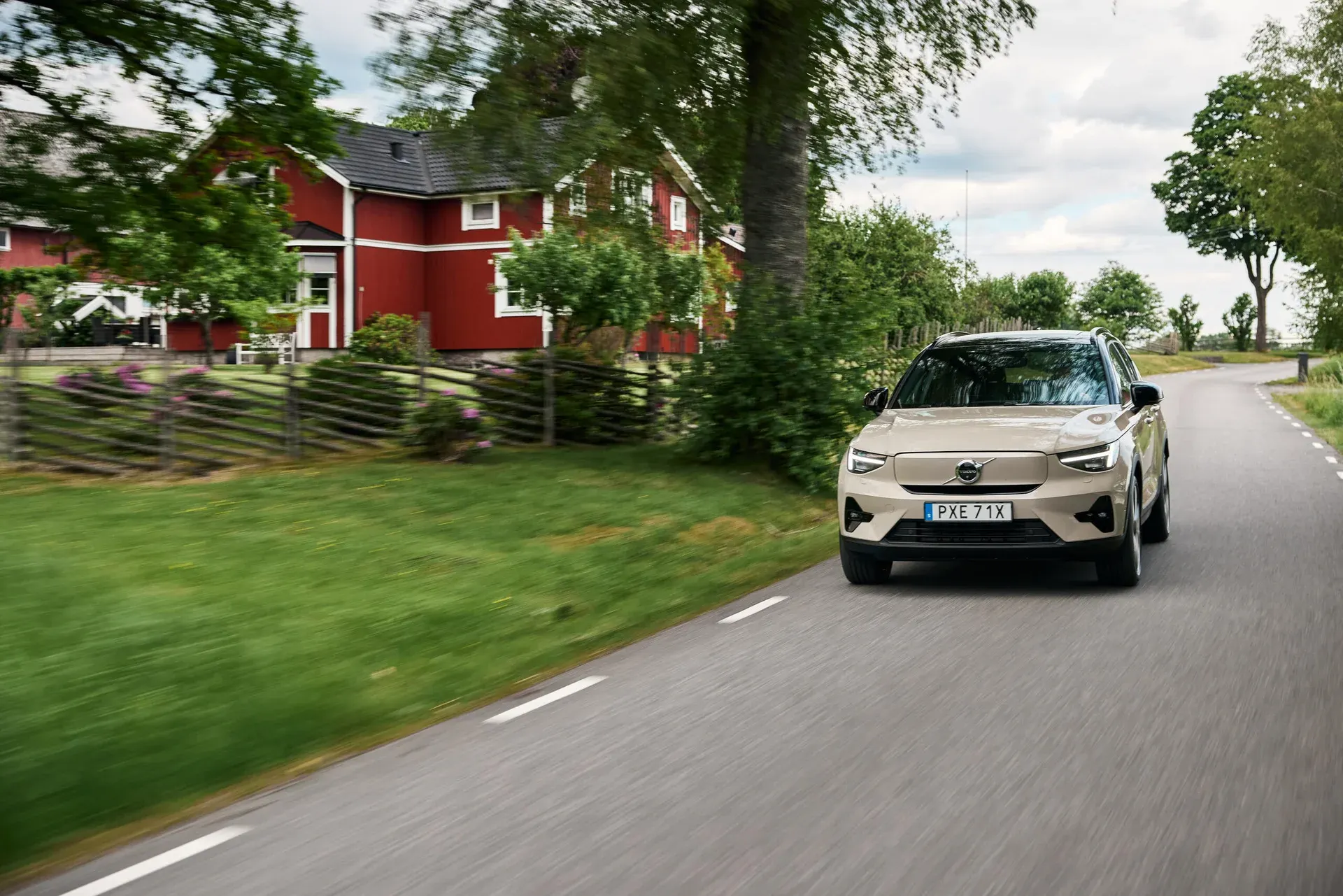 Volvo ex40 bannière