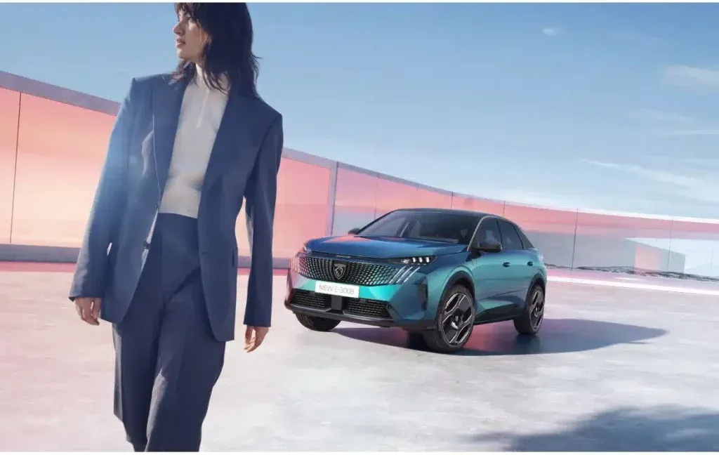 Publicité pour le nouveau 3008