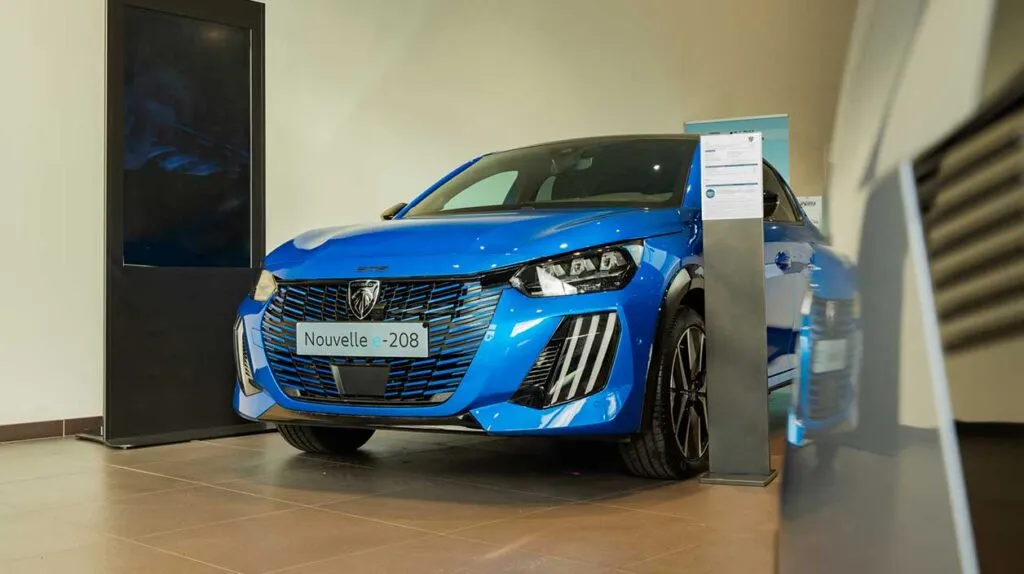 Peugeot e-208 100 % électrique