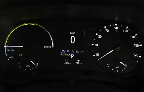 Compteur autonomie Trafic Van E-Tech