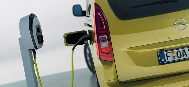 recharge electrique Opel Combo