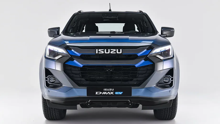 Nouveau Isuzu D-Max 100 % electric, vue de la calandre