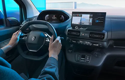 Nouvel écran tactile Peugeot E Partner