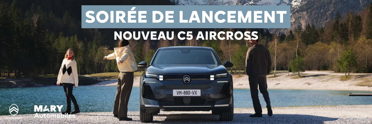 Soirée de lancement Citroën C5 Aircross