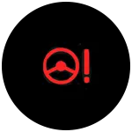 voyant direction assiste rouge