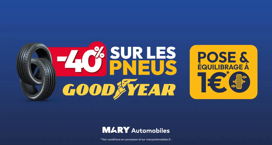 illustration offre Offre remise sur les pneus - Réseau Mary Automobiles
