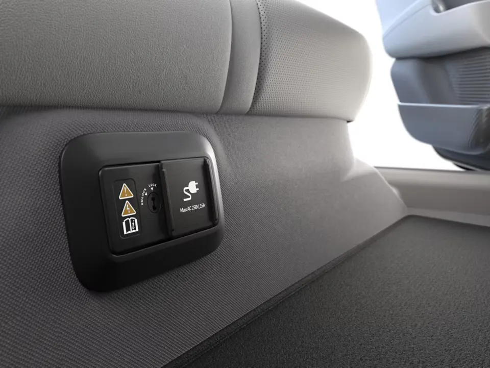 Un bouton pour la recharge bidiorectionnelle dans les modèles Hyundai