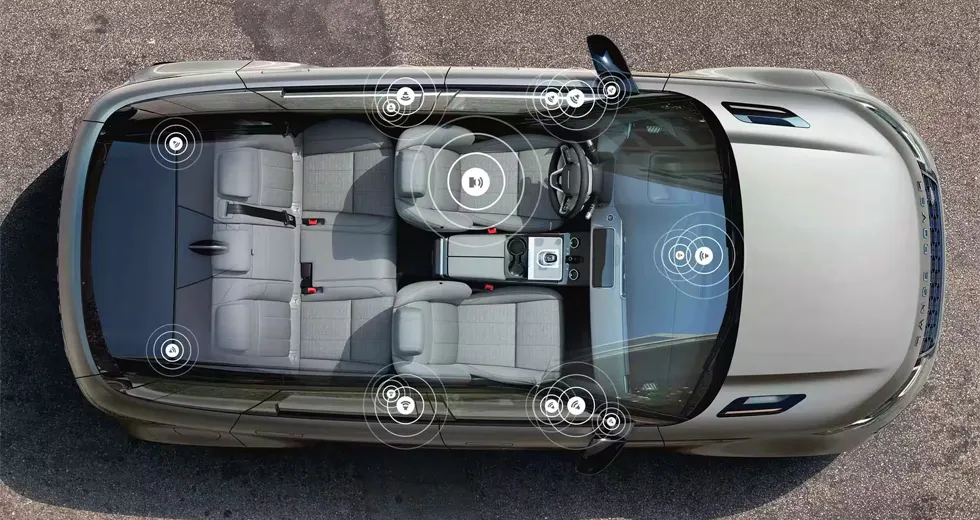 Range Rover Evoque système audio