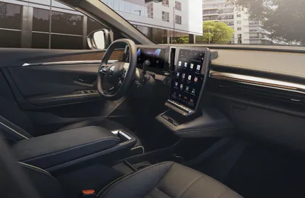 Renault Megane E-Tech électrique design intérieur tableau de bord