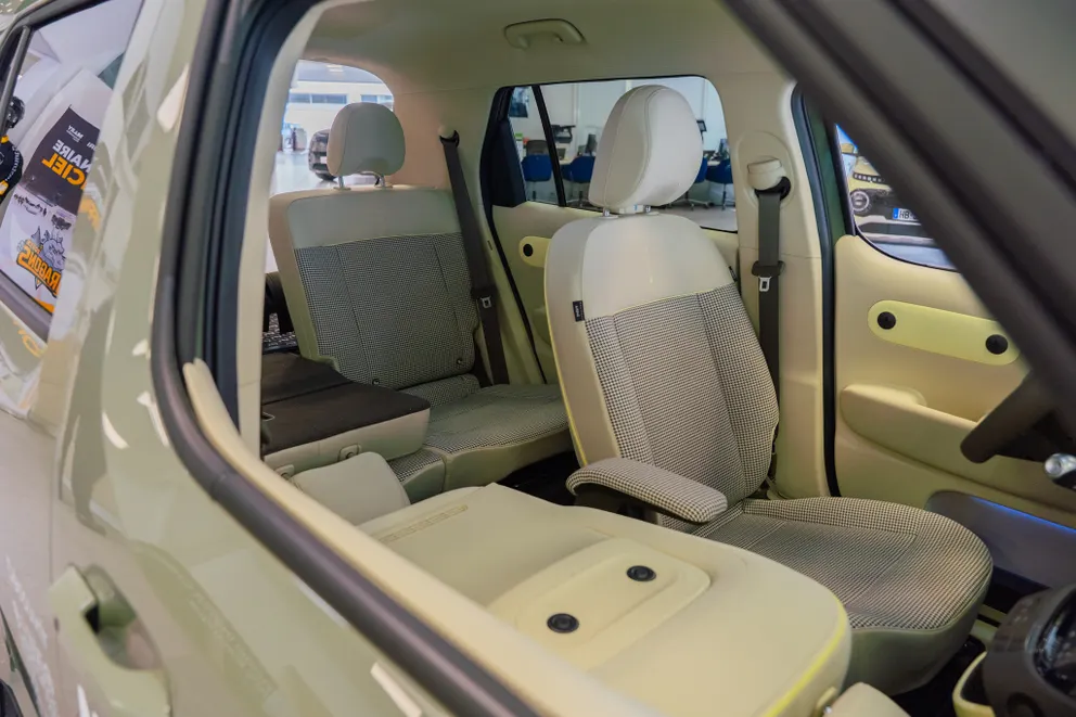 Sièges confortables et modulables pour plus de flexibilité