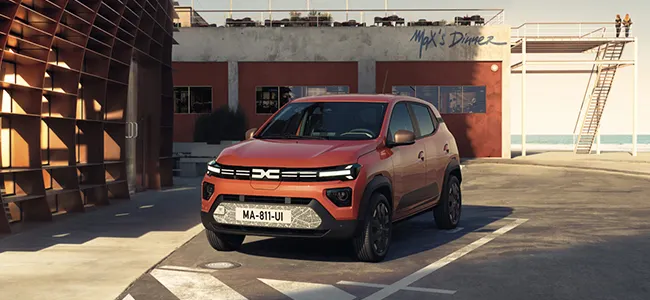 Design extérieur Dacia Spring