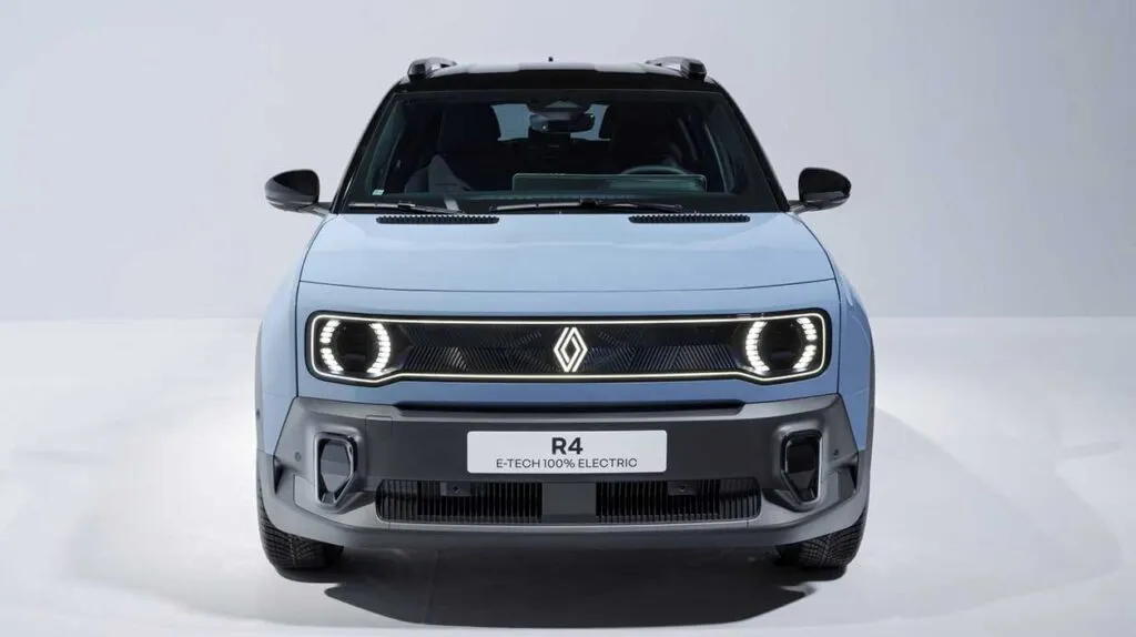 Vue extérieure de la Renault R4 e-tech