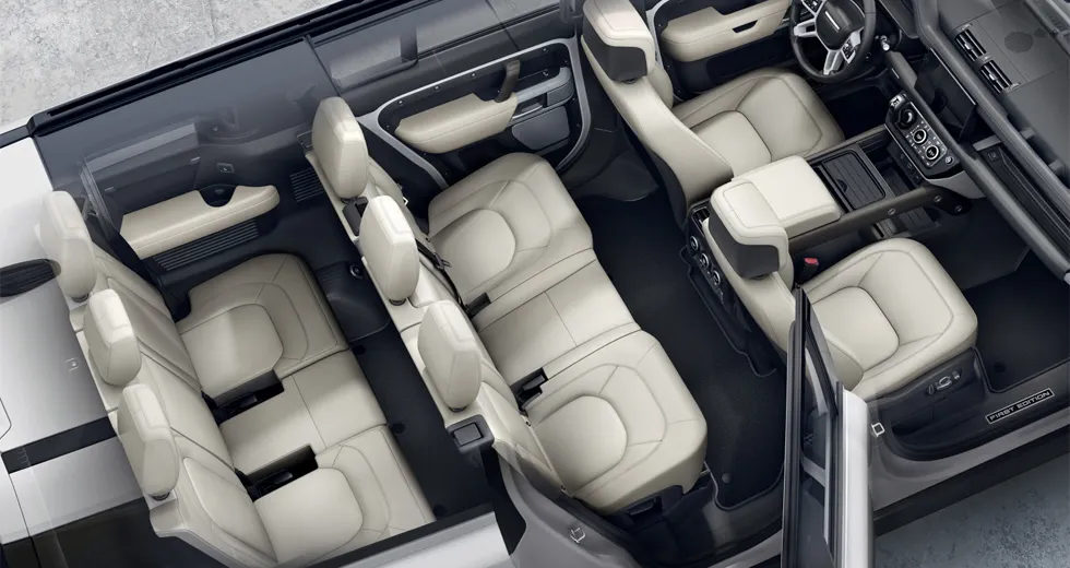 Land Rover Defender design interieur