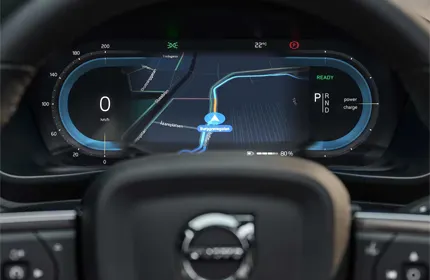 Volvo C40 recharge intérieur