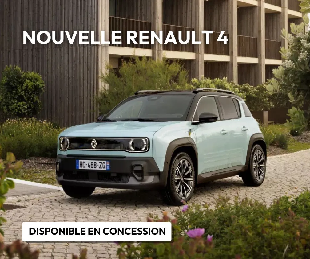 Nouvelle Renault 4 disponible en concession
