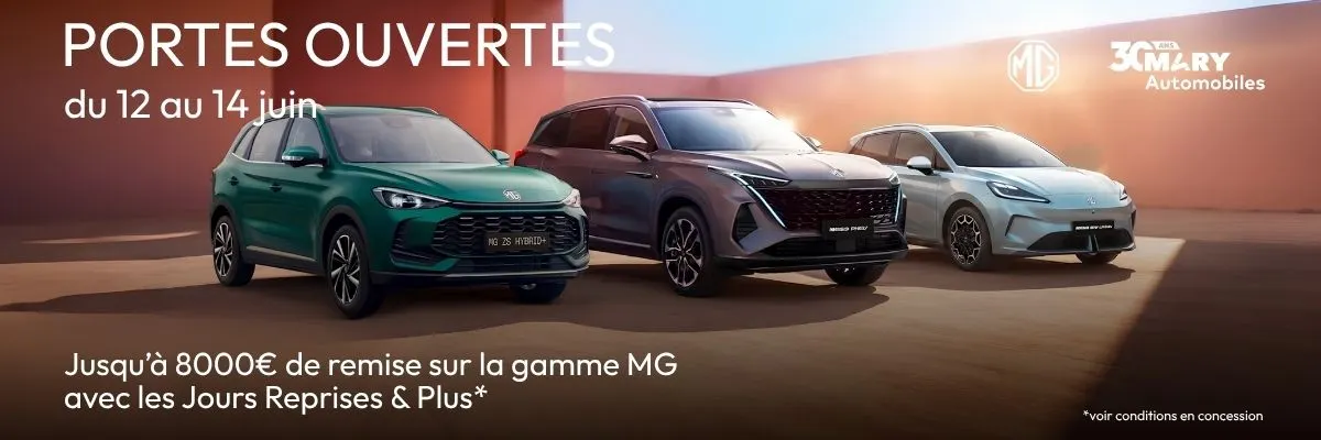 portes ouvertes mg motor